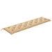 Cuscini Panca da Giardino 2pz Beige 200x50x7cm Tessuto Oxford - Foto miniatura 3
