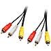 35695 10m 3 x RCA 3 x RCA Multicolore cavo audio - Foto miniatura 2