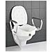 Sedile Wc Alzato Secura Wenko, Sedile Wc Con Maniglia Carico 130 Kg - Foto miniatura 3