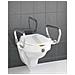 Sedile Wc Alzato Secura Wenko, Sedile Wc Con Maniglia Carico 130 Kg - Foto miniatura 4