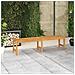 Panchina da Giardino 180 cm in Legno Massello di Teak - Foto miniatura 1