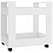 Carrello Per Scrivania Bianco 60x45x60 Cm In Legno Multistrato - Foto miniatura 2