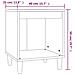 Comodino Bianco Lucido 40x35x50 Cm In Legno Multistrato - Foto miniatura 7