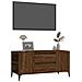 Mobile Porta Tv Rovere Marrone 102x44,5x50 Cm Legno Multistrato - Foto miniatura 2