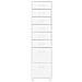 Schedario Mobile Bianco 28x41x109 Cm In Metallo - Foto miniatura 2