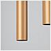 Sollux Lighting Lampada A Sospensione Pastelo 2 Oro Sl.1305 - Moderno Lampade A Sospensione D'oro 118x15x15 Cm - Foto miniatura 4