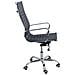 Poltrona da Ufficio Eridor con Altezza Regolabile 60x60x115/125H cm Colore Nero - Foto miniatura 3