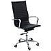 Poltrona da Ufficio Eridor con Altezza Regolabile 60x60x115/125H cm Colore Nero - Foto miniatura 1