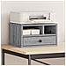 Supporto Stampante Grigio Sonoma 40x32x22,5cm Legno Multistrato - Foto miniatura 1