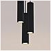 Sollux Lighting Lampada A Sospensione Karbon 3p Nero Sl.1576 - Minimalista Lampada A Sospensione Nero 108x19.5x19.5 Cm - Foto miniatura 5