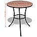 Tavolo Da Bistrot Terracotta 60 Cm A Mosaico - Foto miniatura 5