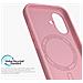 Soft Silicone Case custodia per cellulare 15,5 cm (6.1") Cover Rosa - Foto miniatura 2