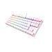 Thor 303 TKL tastiera Gaming USB QWERTY US International Bianco - Foto miniatura 3