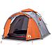 Tenda a Cupola 3 Persone Grigio e Arancione a Rilascio Rapido - Foto miniatura 1