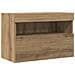 Mobile TV  con luci LED Rovere Artigianale 60x30x40 cm - Foto miniatura 7