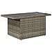 Set Divano da Giardino 10 pz con Cuscini Grigio in Polyrattan - Foto miniatura 3