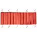 Cuscino Per Sdraio Brescia Premium 180 X 60 Cm Rosso - Foto miniatura 4