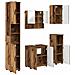 Set di mobili per il bagno 5 pcs Legno vecchio 61 x 35 x 64 cm - Foto miniatura 1