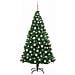 Albero di Natale artificiale con 300 LED Verde 210 cm - Foto miniatura 4