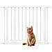 Bettacare Cancelletto Elegance In Legno, Bianco, 95cm - 103cm, Cancelletto Di Sicurezza A Pressione, Passaggio Extra Largo Di 73cm - Foto miniatura 1