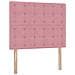 Letto con contenitore e materasso Rosa 120 x 200 cm Velluto - Foto miniatura 9