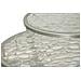 Set Di Tavolini Vkh571-argento-metallo-70x70x45 Cm - Foto miniatura 3