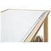 Tavolo Consolle Foglia 71-multicolore-metallo-113x40x80 Cm - Foto miniatura 6