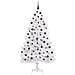 Albero di Natale Artificiale con Rami Pieghevoli Bianco 210 cm - Foto miniatura 3