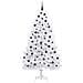 Albero di Natale Artificiale con Rami Pieghevoli Bianco 210 cm - Foto miniatura 4