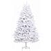 Albero di Natale Artificiale con Rami Pieghevoli Bianco 210 cm - Foto miniatura 5