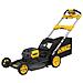 DCMWSP660N-XJ tagliaerba Tagliaerba a spinta Batteria Giallo - Foto miniatura 4