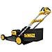 DCMWSP660N-XJ tagliaerba Tagliaerba a spinta Batteria Giallo - Foto miniatura 5