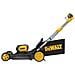 DCMWSP660N-XJ tagliaerba Tagliaerba a spinta Batteria Giallo - Foto miniatura 6