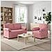 Set di divani 2 pz Rosa Velluto - Foto miniatura 4