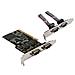 scheda seriale aggiuntiva, i0-controller, 32-bit pci bus, 4x sud-d 9pin maschio, moschip mcs9865 - Foto miniatura 1