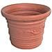 Vaso per piante colore impruneta ciotola in resina cm D 40xH 30 - Foto miniatura 2