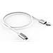 17216 Usb-C (M) To Usb-C (M) Magnetic Breakaway Charging Cable, Up To 87w, 1.8 M, Silver *New - Foto miniatura 1