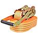 Cinghie d'Ancoraggio 10 pz a Cricchetto 4 T 8mx50mm Arancione - Foto miniatura 2