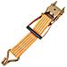 Cinghie d'Ancoraggio 10 pz a Cricchetto 4 T 8mx50mm Arancione - Foto miniatura 4