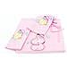 Corredo Neonato Set 4 Pezzi Modello Fabio Set 4pz Rosa - Foto miniatura 4