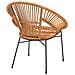 Sedia In Rattan Beige Sarita - Foto miniatura 9