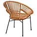 Sedia In Rattan Beige Sarita - Foto miniatura 7