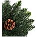 Albero di Natale Artificiale con Pigne Verde 180 cm - Foto miniatura 2
