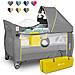 Sven Plus 2 In 1 Box Bambini Lettino Bambino Fasciatoio Giocattoli Pendenti Baldacchino Con Zanzariera Ingresso Laterale Aggiuntivo Rotelle Mobili Sistema Lockguard (giallo)  - Foto miniatura 1