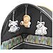 Sven Plus 2 In 1 Box Bambini Lettino Bambino Fasciatoio Giocattoli Pendenti Baldacchino Con Zanzariera Ingresso Laterale Aggiuntivo Rotelle Mobili Sistema Lockguard (giallo)  - Foto miniatura 3