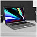 Cover Apple Macbook Pro 16 2019 Integrale Rigida Contorno Morbido Grigio - Foto miniatura 5