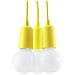 Lampadario A Sospensione, In Plastica, 15 X Max, Colore: Giallo - Foto miniatura 8