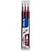 Refill Penne A Sfera Frixion Ball E Clicker 0,7 Mm Rosso Vino Set 3 Pezzi - 6852 - Foto miniatura 1