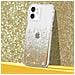 Cover Iphone 12 Mini Paillettes Twinkle Ombre Oro - Foto miniatura 3