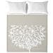 Coordinato Letto Dente Beige / bianco Singolo - Foto miniatura 1